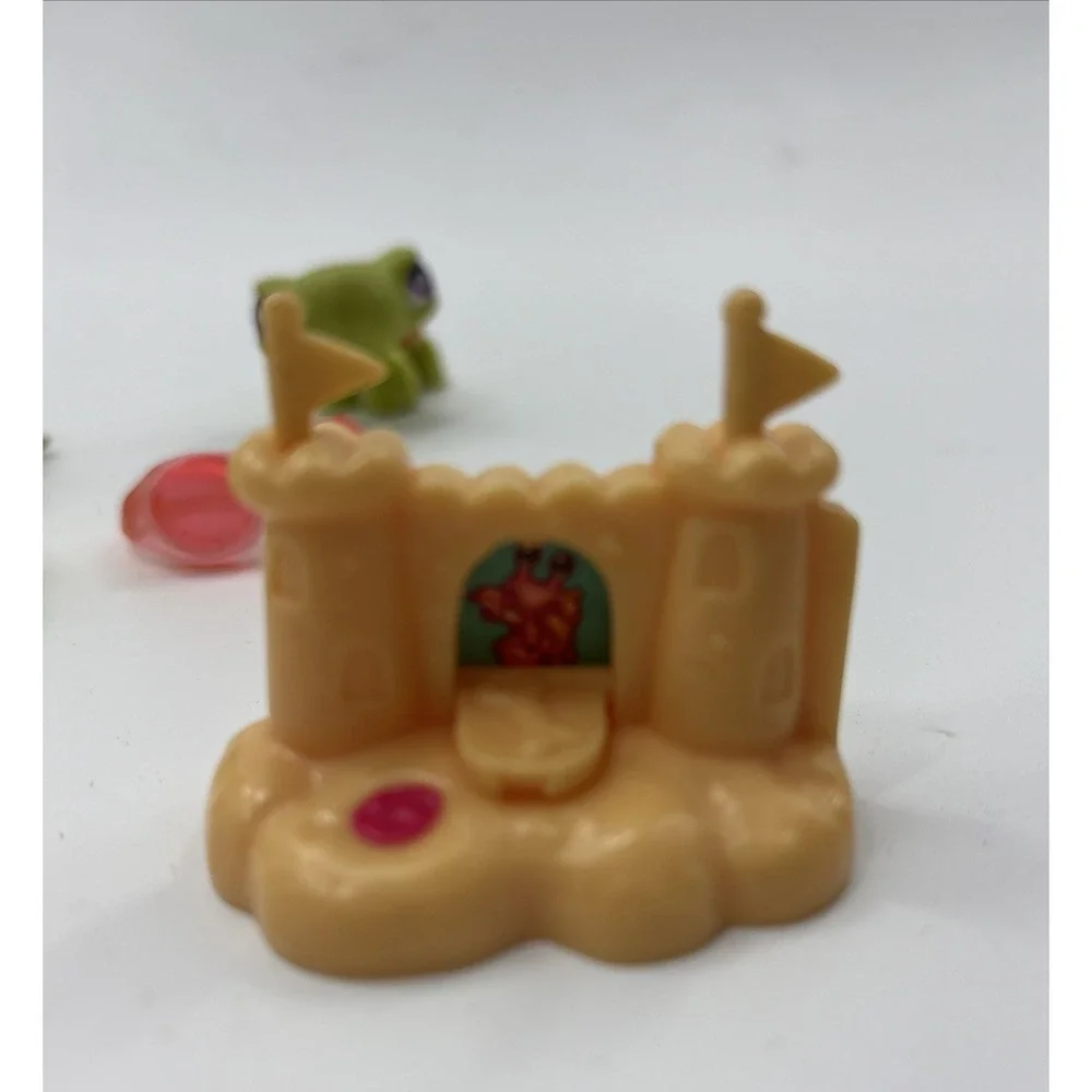 Littlest Pet‎ Shop #264 #7 #350 Green Frogs Sandcastle LPS Bucket Goggles